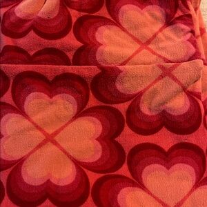 Lularoe leggings - Pink and red four Hearts